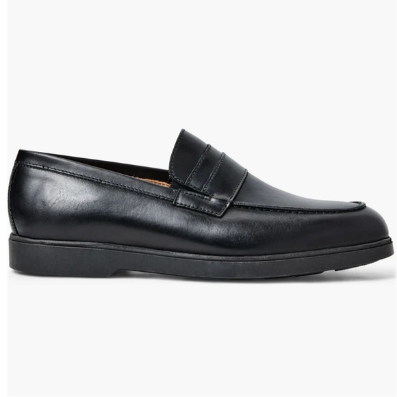 👞 BRUNOMAGLI 👞 Ezra Penny Loafer In Black Size: 7.5